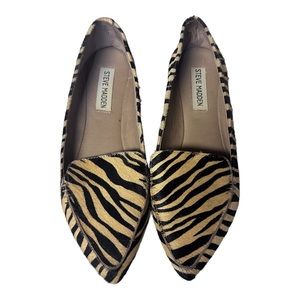 Steven Madden Tiger Print Flats